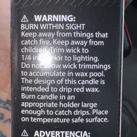 Halloween‎ 10” L/ 25.4 Spooky Bleeding Taper Candles, Two Pk - Picture 3 of 4